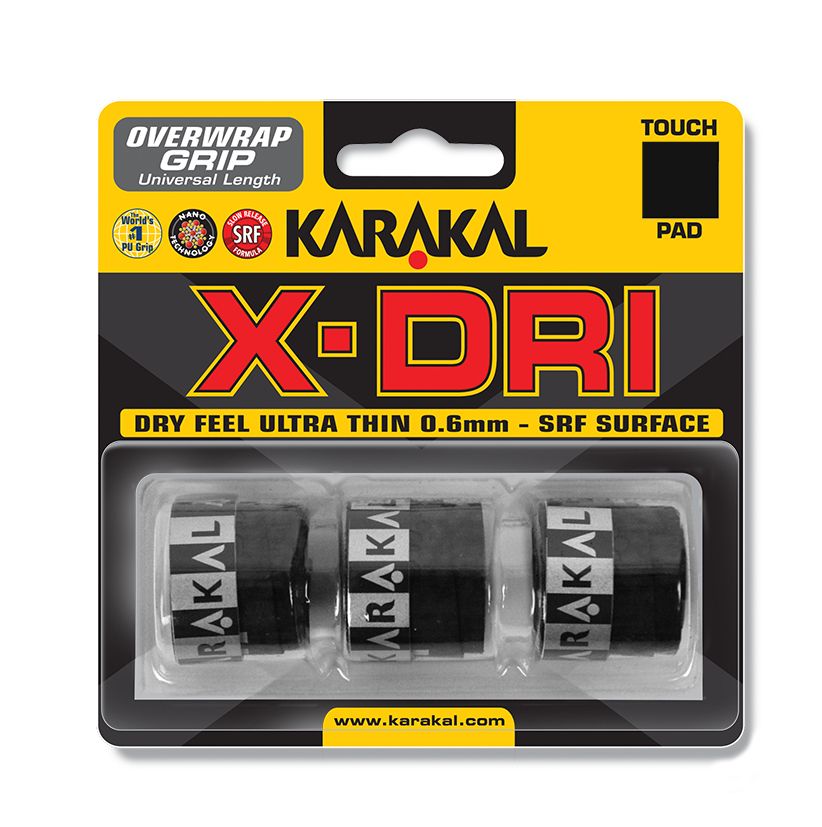 Karakal X-DRI Overwrap Grip